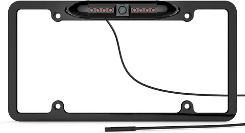 Vista 12 de Cámara HD de respaldo para visión trasera, placa de matrícula de visión nocturna, impermeable, compatible con radio de coche Sony XAV-AX150