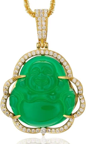 Vista 10 de ZenBless Fengshui - Pulsera de jade de porsperidad con dije de la suerte, Feng Shui, obsidiana negra, regalo para hombres y mujeres, con chapado