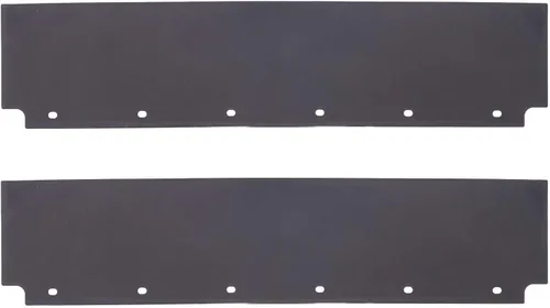 Vista 7 de Guardabarros de cuarto para camión semirremolque, 24 x 24 pulgadas, guardabarros de cuarto de camión negro mate con brazo de tubo redondo y todos