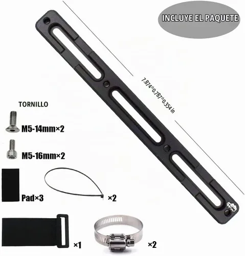 Vista 3 de DRIFT MANIAC Kit de conversión Ebike para adaptador de batería, montaje en bastidor, aluminio negro Kit de conversión de bicicleta eléctrica