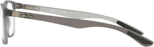 Vista 3 de Ray-Ban Gafas 8903 para hombre color gris mate, 2.165in, Gris transparente mate., 55 mm