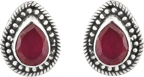 Vista 3 de Universe Kart Juego de aretes tipo dormilona para mujer en plata de ley 925, delicados aretes únicos para la oficina, uso diario, joyería simple