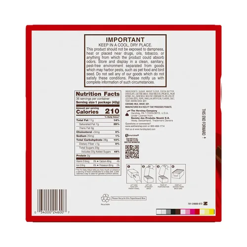 Vista 2 de Kit Kat - Barras de caramelo de chocolate con leche y oblea, 1.5 onzas (36 unidades)