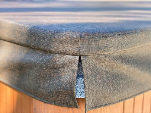 Vista 3 de BeyondNice Cubierta de lujo para bañera de hidromasaje, hecha a medida, EPS de alta calidad de 4"/5"/6" de grosor para todo tipo de clima, funda