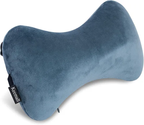 Vista 21 de Keemall Almohada de Cuello de Coche Inflable, Almohada de Reposacabezas de Coche Inflable Suave para Asiento de Conducción con Correa Ajustable
