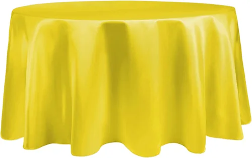 Vista 21 de Ultimate Textile Mantel redondo de satén nupcial de 60 pulgadas, se adapta a mesas de menos de 60 pulgadas de diámetro, berenjena morado berenjena