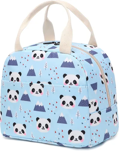 Vista 13 de Lonchera aislada con aguacate para mujeres y niñas, lonchera reutilizable, bolsa de picnic para adultos, niños, escuela, trabajo, viajes