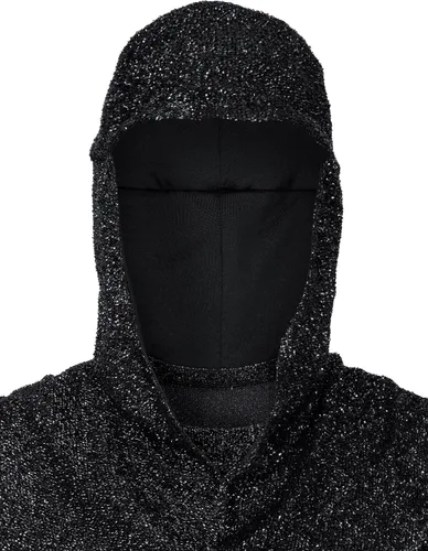 Vista 7 de Conjunto de túnica renacentista de imitación de cadena, camisa tipo túnica de coif medieval de caballero y cruzado