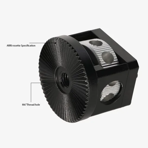 Vista 4 de NICEYRIG Adaptador roseta M6 para orificio de localización ARRI - 514