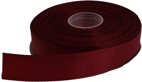 Vista 28 de Cinta de grogrén sólido de 25 yardas cada rollo, borde tejido 100% poliéster (1 pulgada, beige)