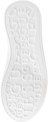 Vista 5 de GUESS US Cleva Logo - Tenis bajos para mujer, Wht Floral