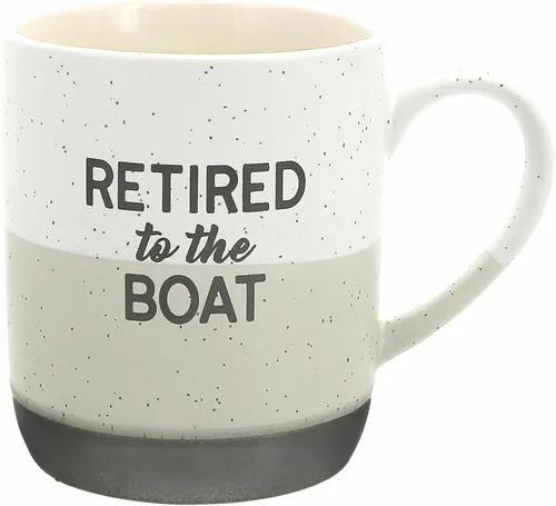 Vista 16 de Pavilion - Jubilado No Vencido - Taza Grande de Café de Gres de 15 Oz