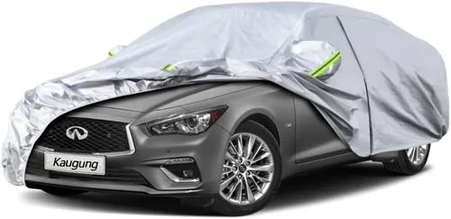 Vista 71 de Kaugung Funda para Coche de Ajuste Personalizado BMW Serie 3 E30 (1982-1994), 7 Capas Resistente al Viento Todo Clima Impermeable Cubierta Exterior