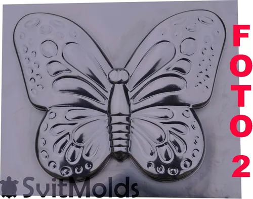 Vista 2 de SvitMolds Molde de hormigón Mariposa Yeso Hormigón Paso a paso de piedra Moth Garden Path (D53)