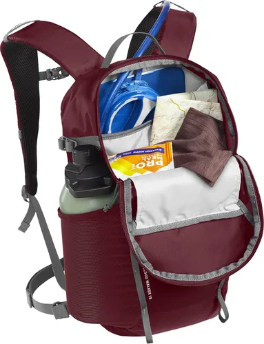 Vista 5 de CamelBak Cloud Walker 18 - Paquete de hidratación para senderismo, Cabernet