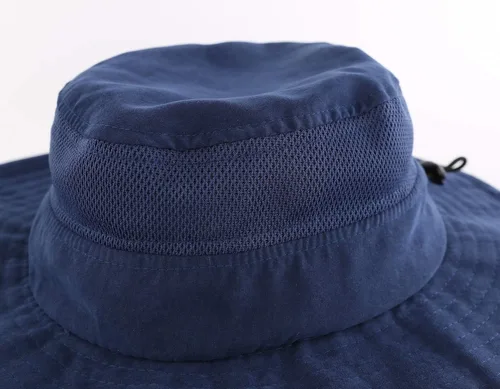 Vista 4 de Home Prefer Men's Sun Hat UPF 50+ Wide Brim Bucket Hat Mesh Fishing Hat