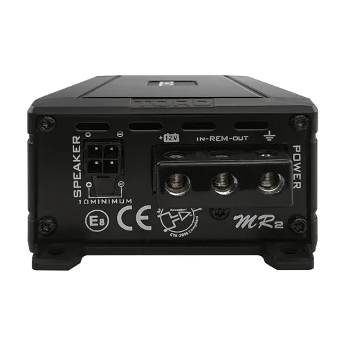 Vista 3 de TORO TECH MR2 Micro 500W RMS Monoblock Amplificador de coche Amplificador de potencia de subwoofer clase D pico de 1000 W, estable de 1 Ω
