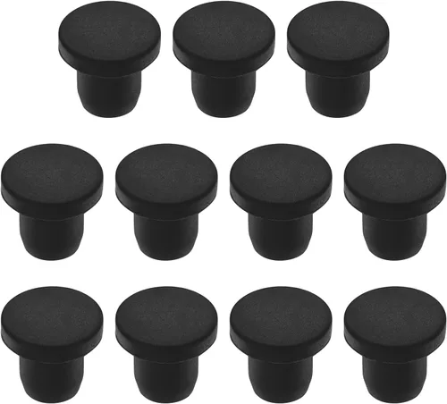 Vista 8 de MECCANIXITY - Tapones de silicona en forma de T (26mm, 1 pulgada de diámetro), color negro