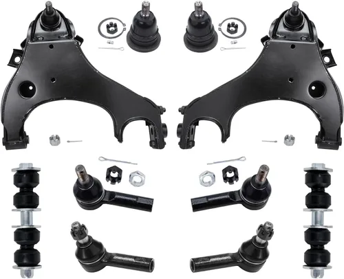 Vista 468 de Detroit Axle - Kit de suspensión frontal de 10 piezas para Dodge Avenger 2008-2014, Chrysler Sebring 2007-2010, 2 brazos de control inferiores, 2