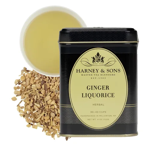 Vista 7 de Harney & Sons Té de Ceilán e India Lata de 4 onzas, té de hojas sueltas, también conocido como Orange Pekoe Mezcla de té negro Assam y Ceilán