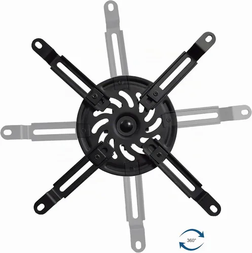 Vista 6 de VIVO Soporte de proyector de techo extensible, proyección ajustable en altura, rango de montaje de hasta 12.5 pulgadas con rango de mini proyector