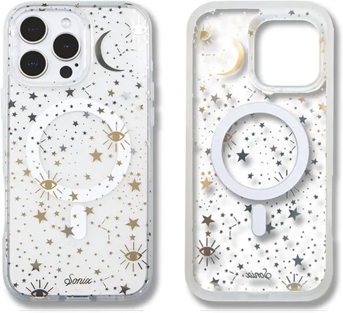 Vista 70 de Sonix x Barbie Funda para iPhone 15 Pro Compatible con MagSafe Probada para caídas de 10 pies Golden Hour