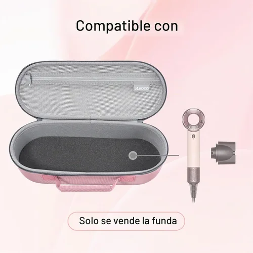 Vista 2 de RLSOCO Estuche portátil para Dyson Supersonic Travel Secador de pelo HD19