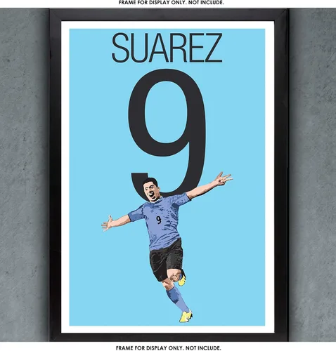 Vista 3 de Graphics 17 Cartel de Luis Suárez Uruguay