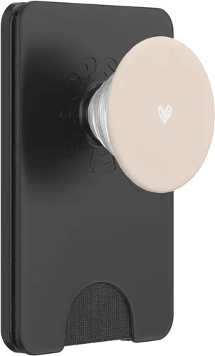 Vista 6 de Cute Heart Love Minimalista PopSockets MagSafe PopGrip para iPhone