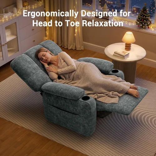 Vista 6 de Amada - Silla reclinable eléctrica sincronizada para adultos