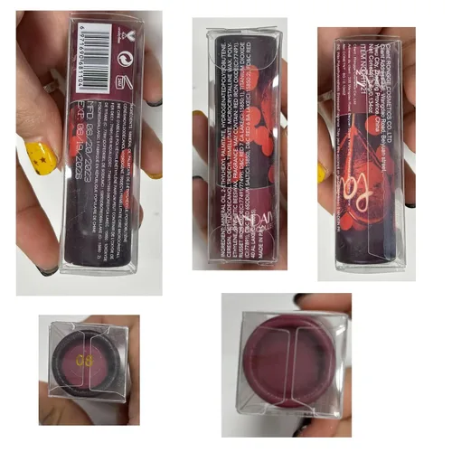 Vista 3 de AKARY Lápiz labial color nude mate, lápiz labial de tubo de papel desnudos atrevidos e intensos, brillo de labios suave y aterciopelado, barra