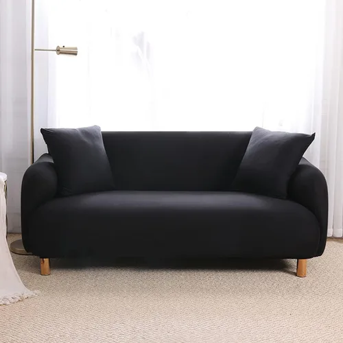 Vista 20 de Fundas de sofá de alta elasticidad de 2 plazas, ultra suaves y elegantes, para perros y niños, protector de muebles de elastano con parte inferior