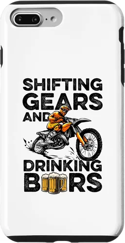 Vista 9 de Funda para moto de motocross para iPhone 15 y cerveza para motocross