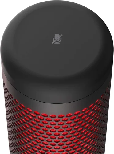 Vista 4 de HyperX QuadCast - Micrófono de condensador USB para PC PS4 y Mac renovado