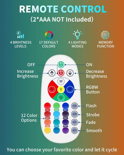 Vista 2 de Lámpara de Movimiento Líquida de 17 Colores con Control Remoto: Luz Nocturna LED de 34.3 cm para Niños y Adultos - Lámpara de Mesa Relajante