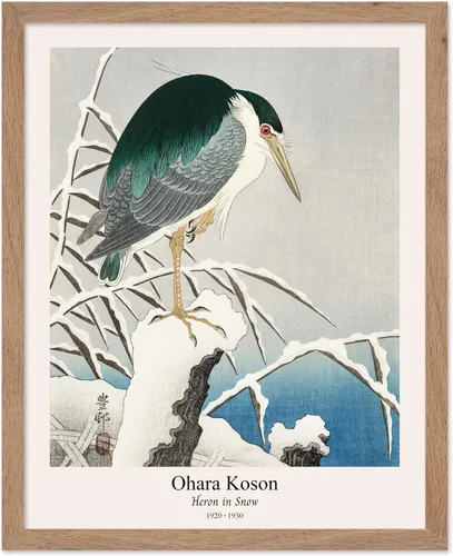 Vista 50 de Poster Master Vintage Ohara Koson Poster - Retro Blooming Lotus Flowers Print - Japanese Art - Flower Illustration - Aesthetic Design - Floral