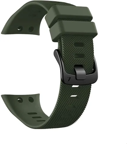 Vista 4 de REYDA Correa de silicona compatible con Garmin Swim 2/Forerunner 45, suave, flexible, transpirable, correa de reloj de silicona deportiva