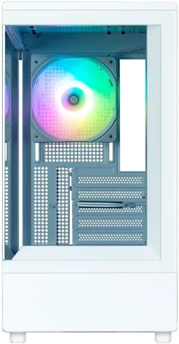 Vista 3 de Zalman P10 Mini Tower PC Case (blanco)