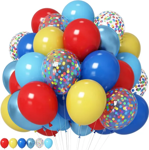 Vista 22 de HILAVO Globos negros, azules, blancos
