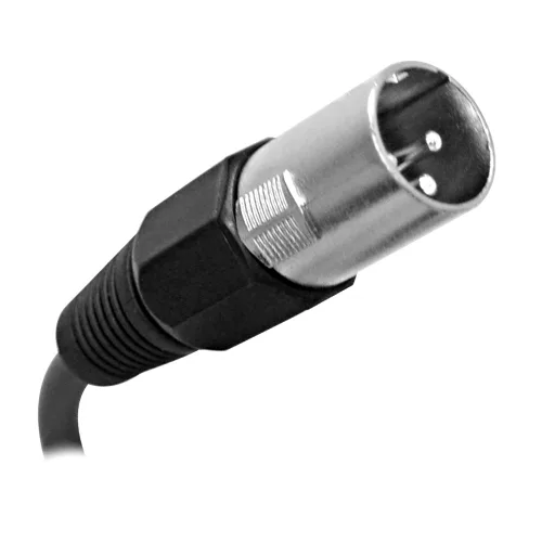 Vista 3 de Seismic Audio SAXLX-2Brown-Paquete de 6 cables de conexión XLR de 2 pies marrones - Cables de micrófono - Cables XLR macho a hembra - 2 pies