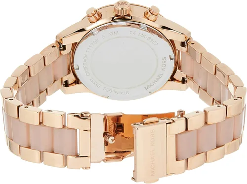 Vista 2 de Michael Kors Ritz de la mujer Rose Gold-Tone Reloj MK6307