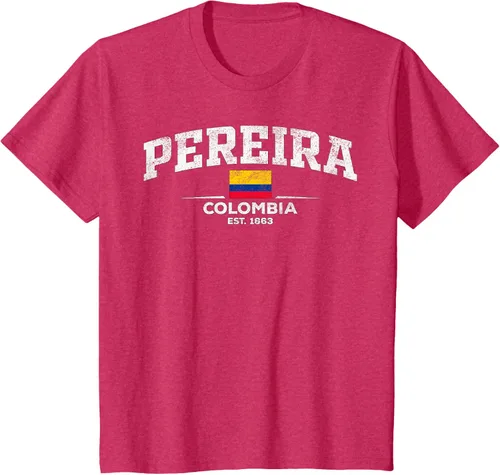 Vista 84 de Camiseta Pereira Colombia, Negro