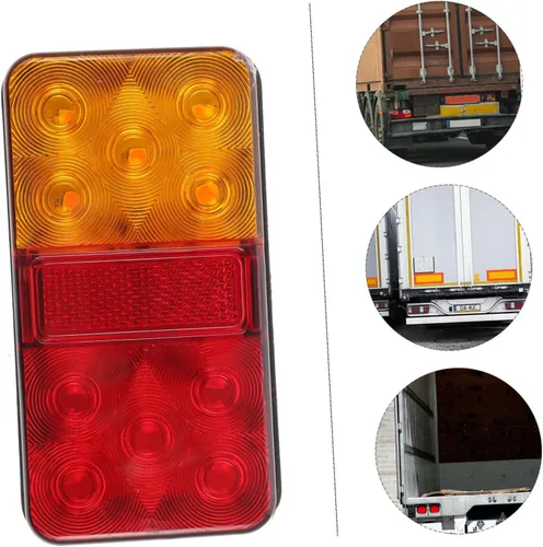 Vista 4 de Luces traseras LED de luces traseras, luces LED de señalización LED, luces traseras para camiones, camiones, luces traseras LED, luces traseras