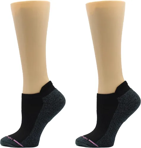 Vista 15 de Dr. Motion calcetines de compresión de corte bajo para mujer, 2 piezas