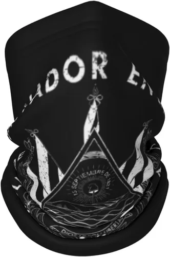 Vista 7 de JOocla Escudo de armas de El Salvador calentador de cuello bufanda máscara pasamontañas