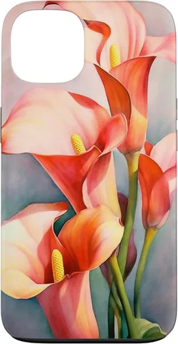 Vista 7 de Calla Lilies Flower Floral Watercolor Case for iPhone 17