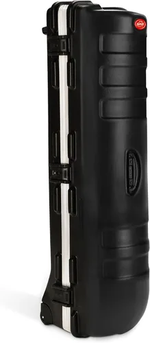 Vista 10 de SKB Staff ATA Hard Shell Plastic Golf Travel Case for Cart Bags with 2 Wheels - Heavy-Duty Rolling Club and Driver Carrier for Airline Transport