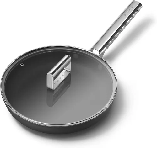 Vista 2 de Smeg Utensilios de cocina Sartén negra de 10 pulgadas