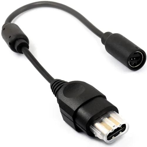 Vista 4 de Breakaway Cable Adapter Cord Compatible for Original Xbox Controller Cable About 25cm 10" Long (1 pcs)
