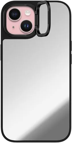 Vista 56 de CASETiFY Funda de espejo para iPhone Air [Reflejante/Compatible con Magsafe / Protección contra caídas de 4.9 pies de grado militar 1X] - Negro